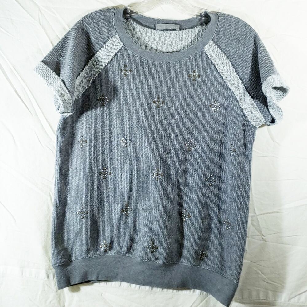 OLIVIA MOON |  Gray two tone w/design